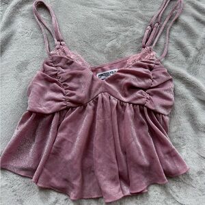 Princess Polly Corella Top Mauve